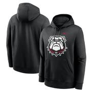 Georgia Nike Alt Logo Club Fleece Hoodie